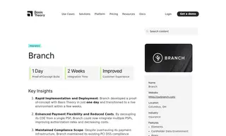 Preview of the Branch Case Study