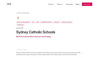 Preview of the Sydney Catholic Schools Case Study