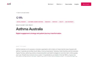 Preview of the Asthma Australia Case Study