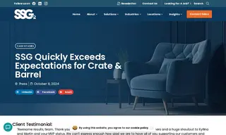 Preview of the Crate & Barrel Case Study