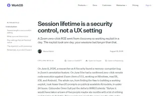 Preview of the zoom Case Study