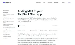 Preview of the TanStack Start Case Study