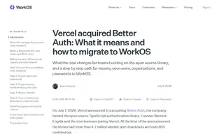 Preview of the Vercel Case Study