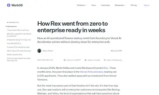 Preview of the Rex Case Study