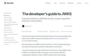 Preview of the WorkOS Handles JWKS for You Case Study