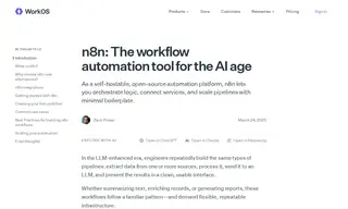 Preview of the n8n Case Study