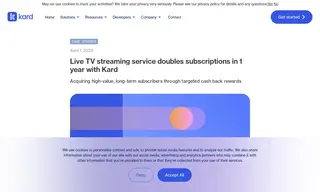 Preview of the Live TV Streaming Service Case Study