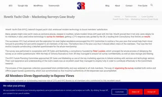 Preview of the Howth Yacht Club Case Study