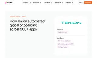 Preview of the Tekion Case Study
