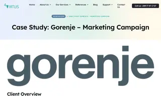 Preview of the Gorenje Case Study