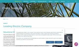 Preview of the Leading Electric Company Case Study