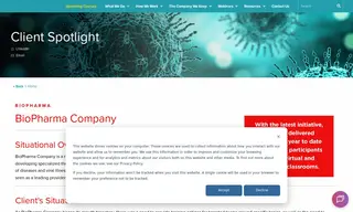 Preview of the Biopharma Company Case Study