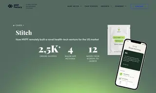 Preview of the Stitch Case Study