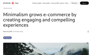 Preview of the Minimalism Case Study