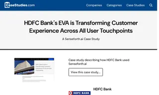 Preview of the HDFC Bank Case Study