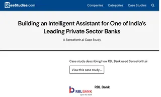 Preview of the RBL Bank Case Study
