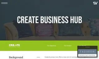 Preview of the Create Business Hub Case Study