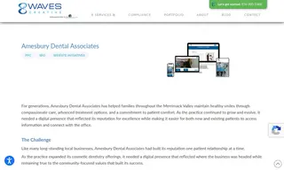 Preview of the Amesbury Dental Associates Case Study