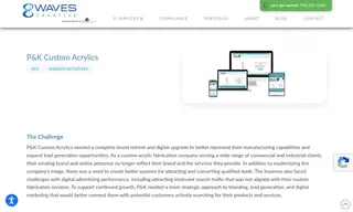 Preview of the P&K Custom Acrylics Case Study
