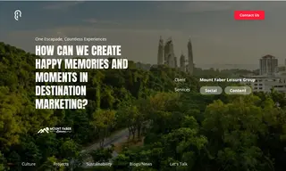 Preview of the Mount Faber Leisure Group Case Study