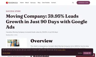 Preview of the Canadian Moving Company Case Study