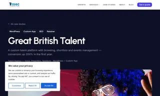 Preview of the Great British Talent Case Study