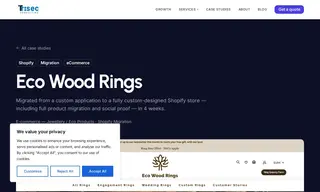 Preview of the Eco Wood Rings Case Study