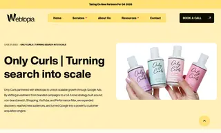 Preview of the Only Curls Case Study