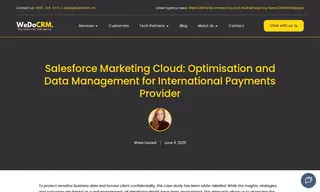 Preview of the International Payments Provider (global Fintech Company) Case Study