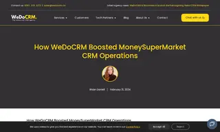 Preview of the MoneySuperMarket Case Study
