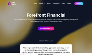 Preview of the Forefront Financial Case Study