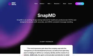 Preview of the SnapMD Case Study