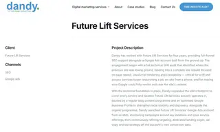 Preview of the Future Lift Services Case Study