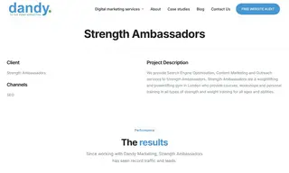 Preview of the Strength Ambassadors Case Study