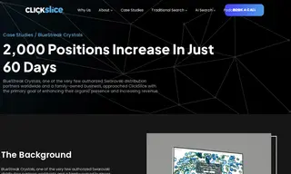 Preview of the BlueStreak Crystals Case Study