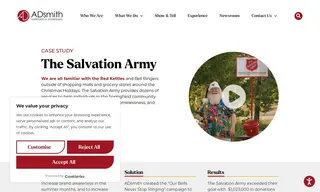 Preview of the The Salvation Army Case Study
