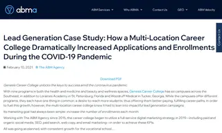 Preview of the Genesis Career College Case Study