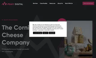 Preview of the The Cornish Cheese Company Case Study