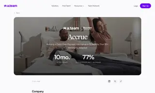 Preview of the Accrue Savings Case Study