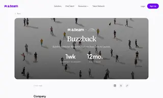 Preview of the Buzzback Case Study