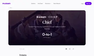 Preview of the CHIEF Case Study