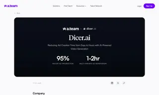 Preview of the Dicer.ai Case Study