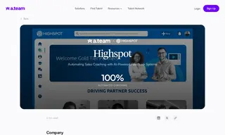 Preview of the Highspot Case Study