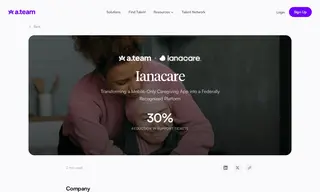 Preview of the ianacare Case Study