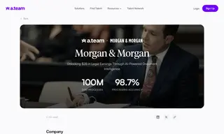 Preview of the Morgan & Morgan Case Study