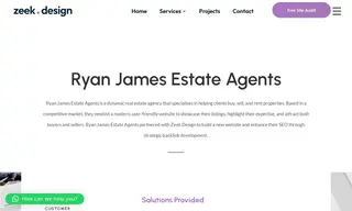 Preview of the Ryan James Estate Agents Case Study