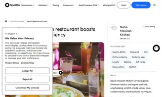 Preview of the Necio Mexican Kitchen Case Study