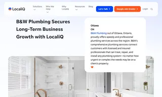 Preview of the B&W Plumbing Case Study