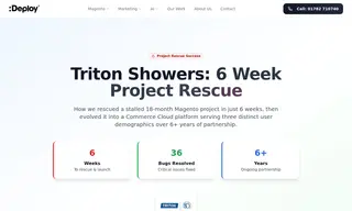 Preview of the Triton Showers Case Study