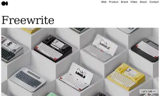 Preview of the Freewrite Case Study